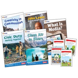 Teacher Created Materials Community & Social Awareness Book Set and Game Cards, Grade 3, Item Number 2097293
