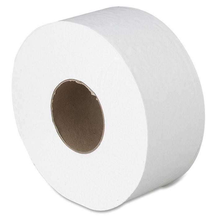 Pacific Blue Select 2-Ply Jumbo Jr. Non-Perforated Toilet Paper, Pack of 8