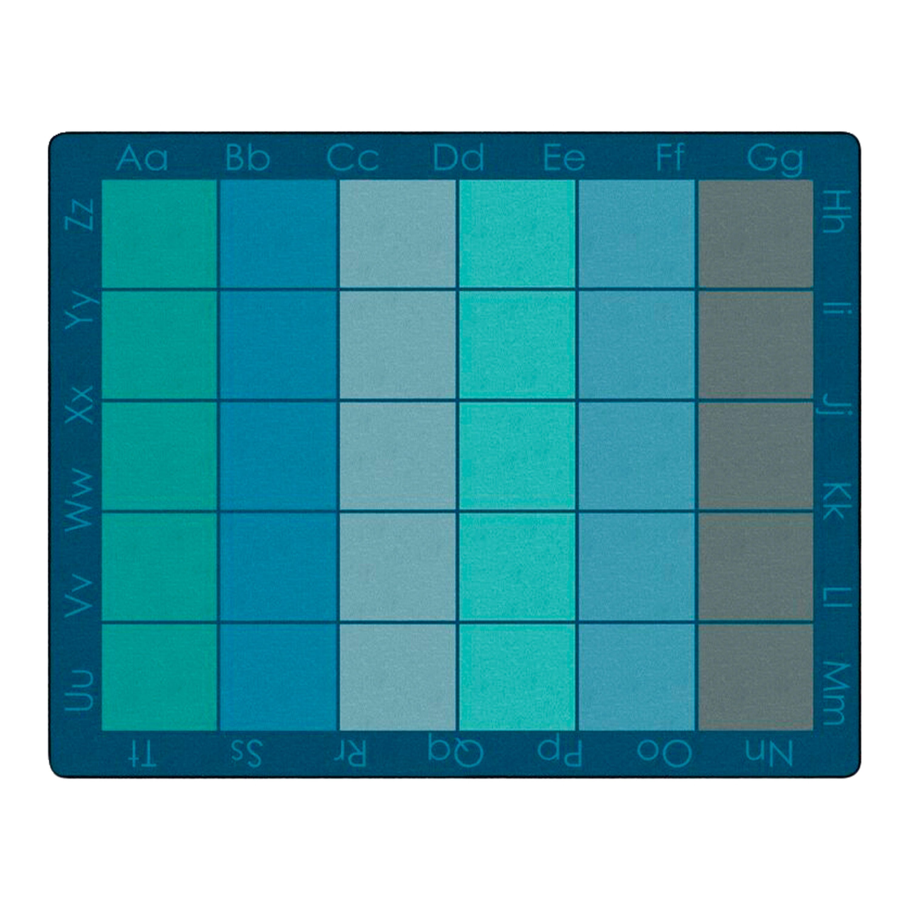 Childcraft Alphabet Squares Carpet, Rectangle 4000110