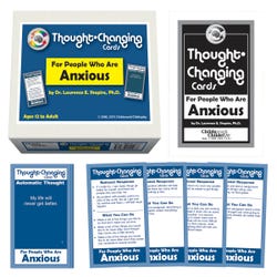 Childswork/Childsplay Thought-Changing Cards for People who are Anxious, Ages 12 and Up, Set of 50