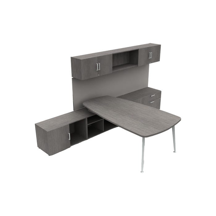 AIS Calibrate Series Admin Desk, 11 x 7 Feet