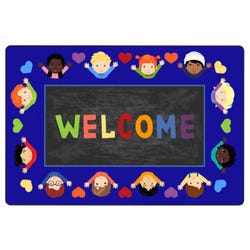 Childcraft Welcome Friends Carpet, Rectangle 4000083