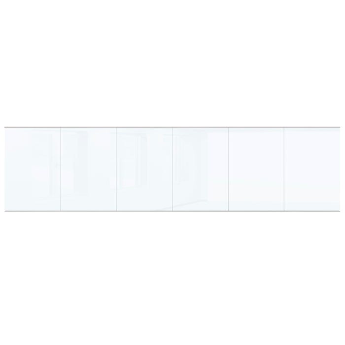 MooreCo Office Glass Wall Panel, 6 x 24 Feet