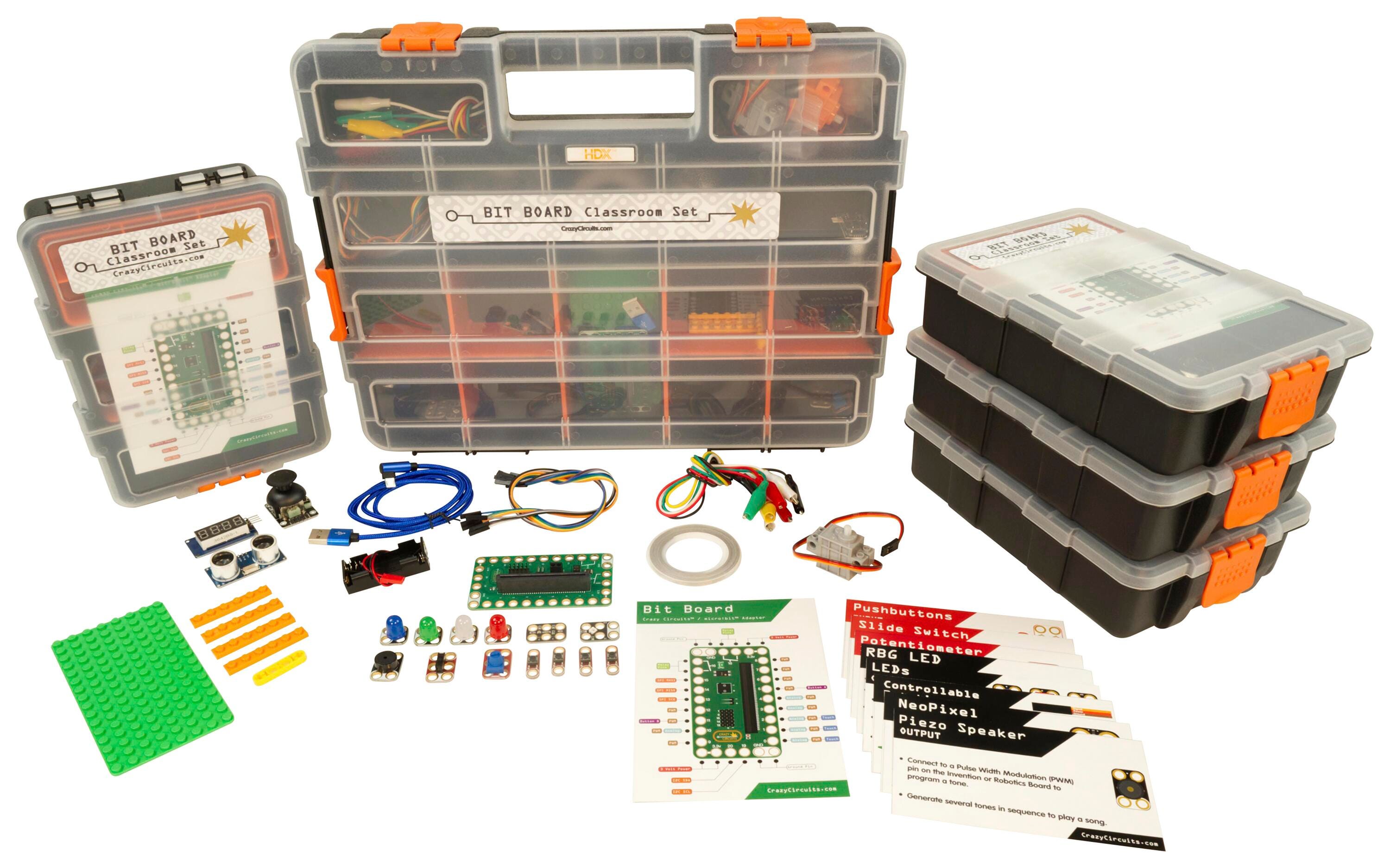 Brown Dog Gadgets Bit Board Classroom Set - 4 Pack, Item Number 2089226