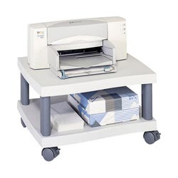 Safco Printer Stand, 20 x 17-1/2 x 11-1/2 Inches, Gray, Item Number 1095444