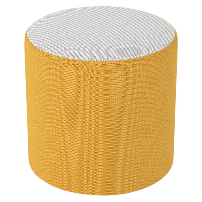 Classroom Select Soft Seating NeoLounge Round Ottoman, 2 Color, 18 x 18 Inches
