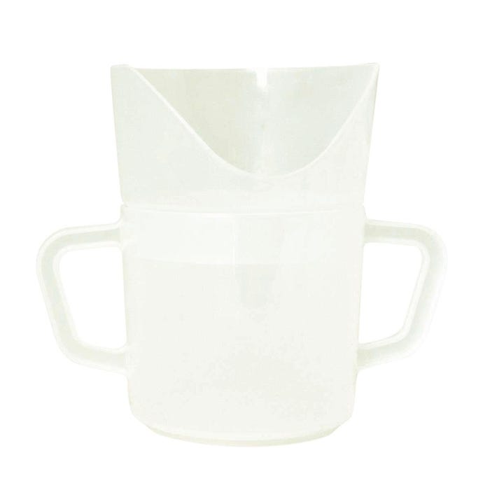 FabLife Nosey 2-Handled Cup, 8 Ounces