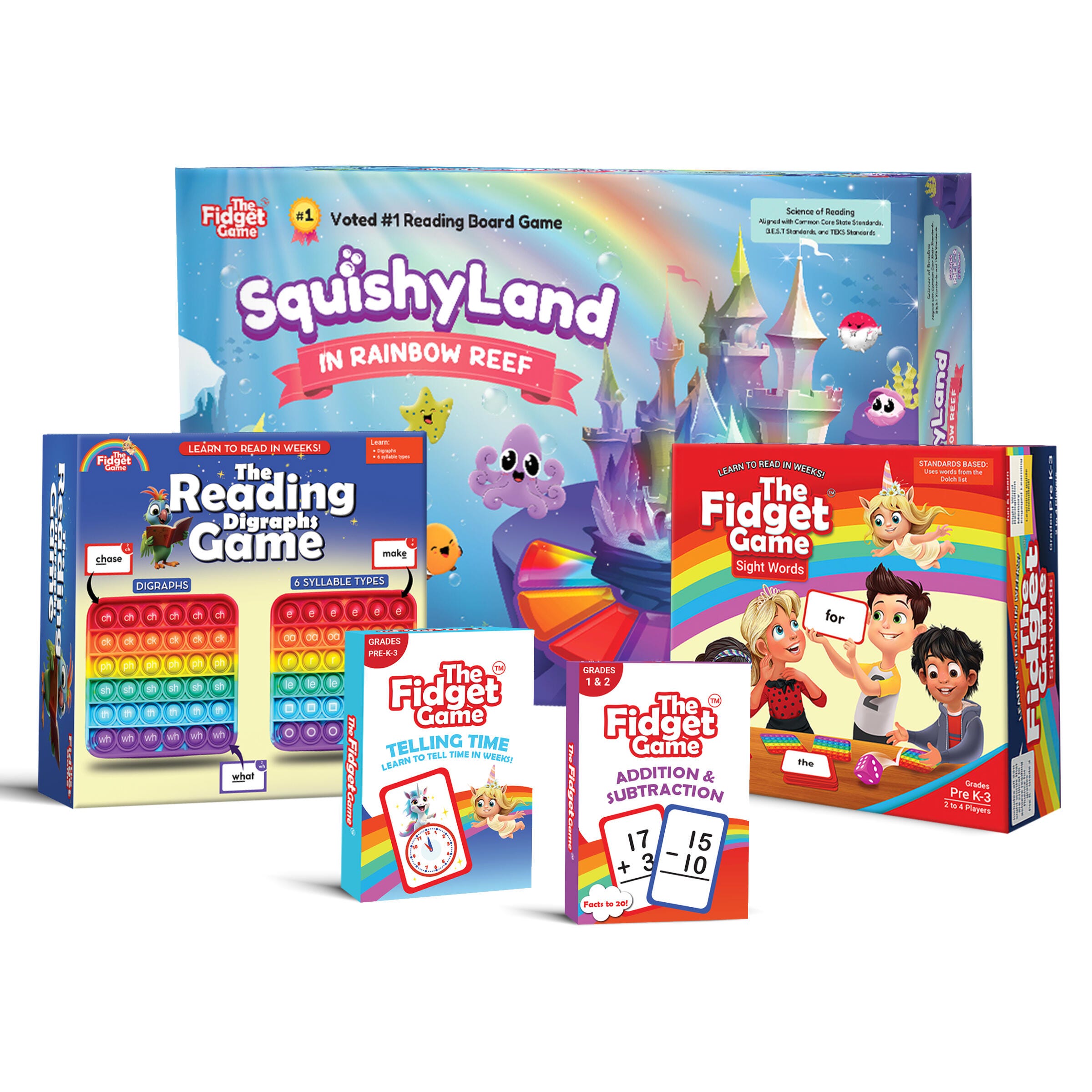 The Fidget Game Grade 2 Shark Tank Bundle 2163032