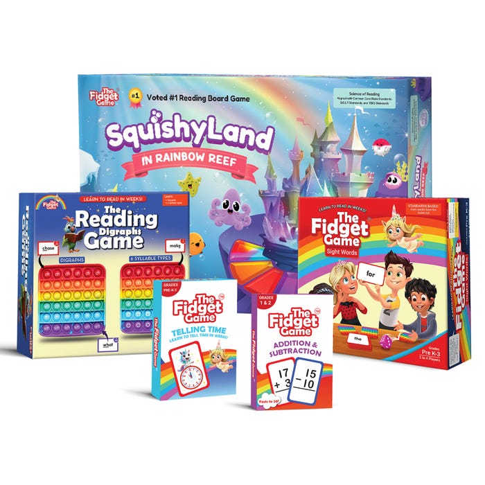 The Fidget Game Grade 2 Shark Tank Bundle