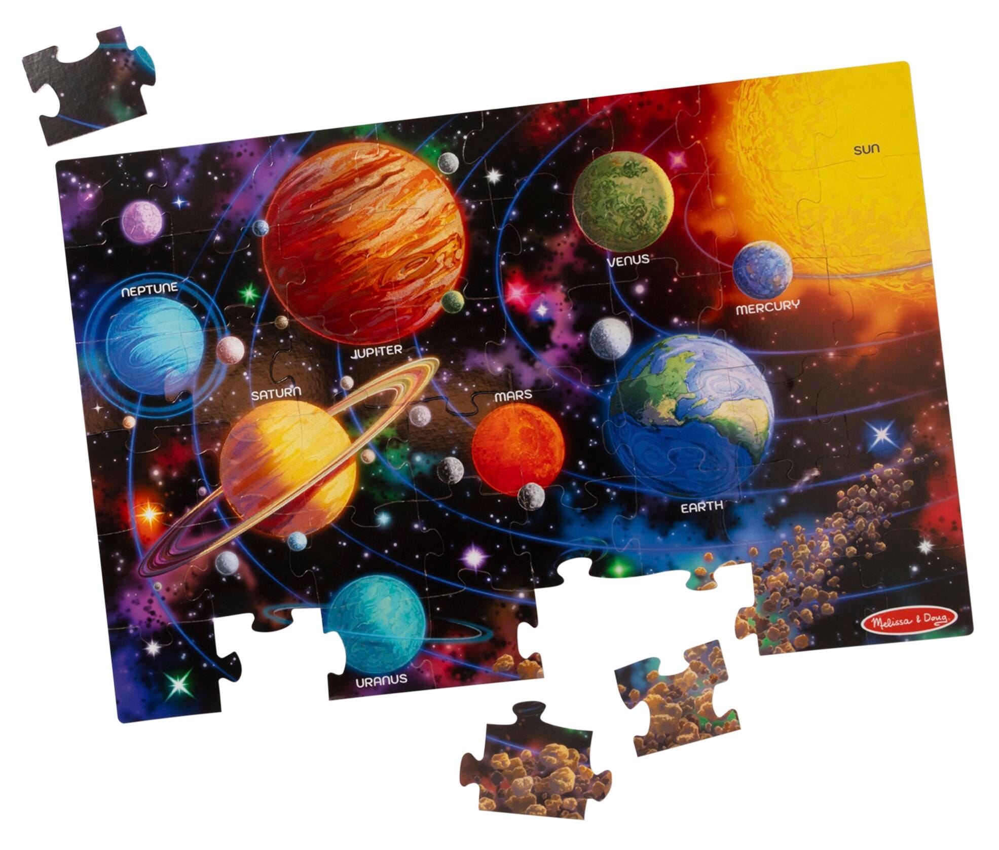 Image for Melissa & Doug Solar System Environment Floor Puzzle from School Specialty