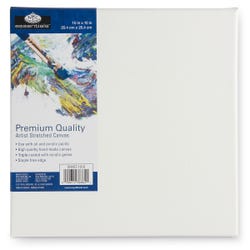 Royal Brush Essentials Stretched Canvas, 10 x 10 inches