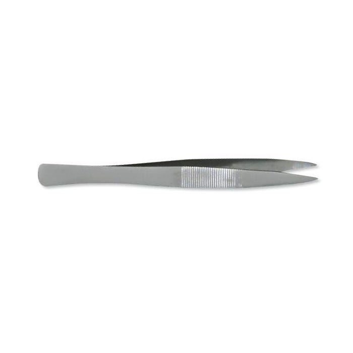 DR Instruments Economy Grade Forceps, Medium Point, 4-1/2 Inches