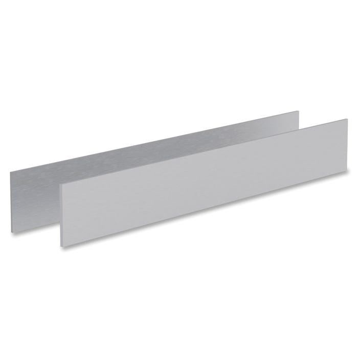 Mayline Gray Laminate Conference Table Modesty Panel, 10 ft Conference Table, 12 x 82-7/16 x 11 Inches, SR