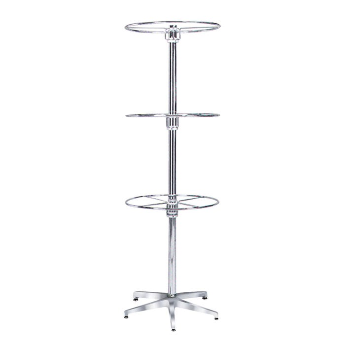 Monaco 3-Tier Revolving Floor Stand for HangUp Bags, 20 x 60 Inches