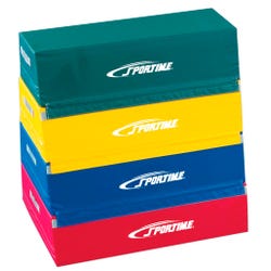 Sportime Small Rainbow Foam Trapezoid, 36 x 30 x 36 Inches 2124402