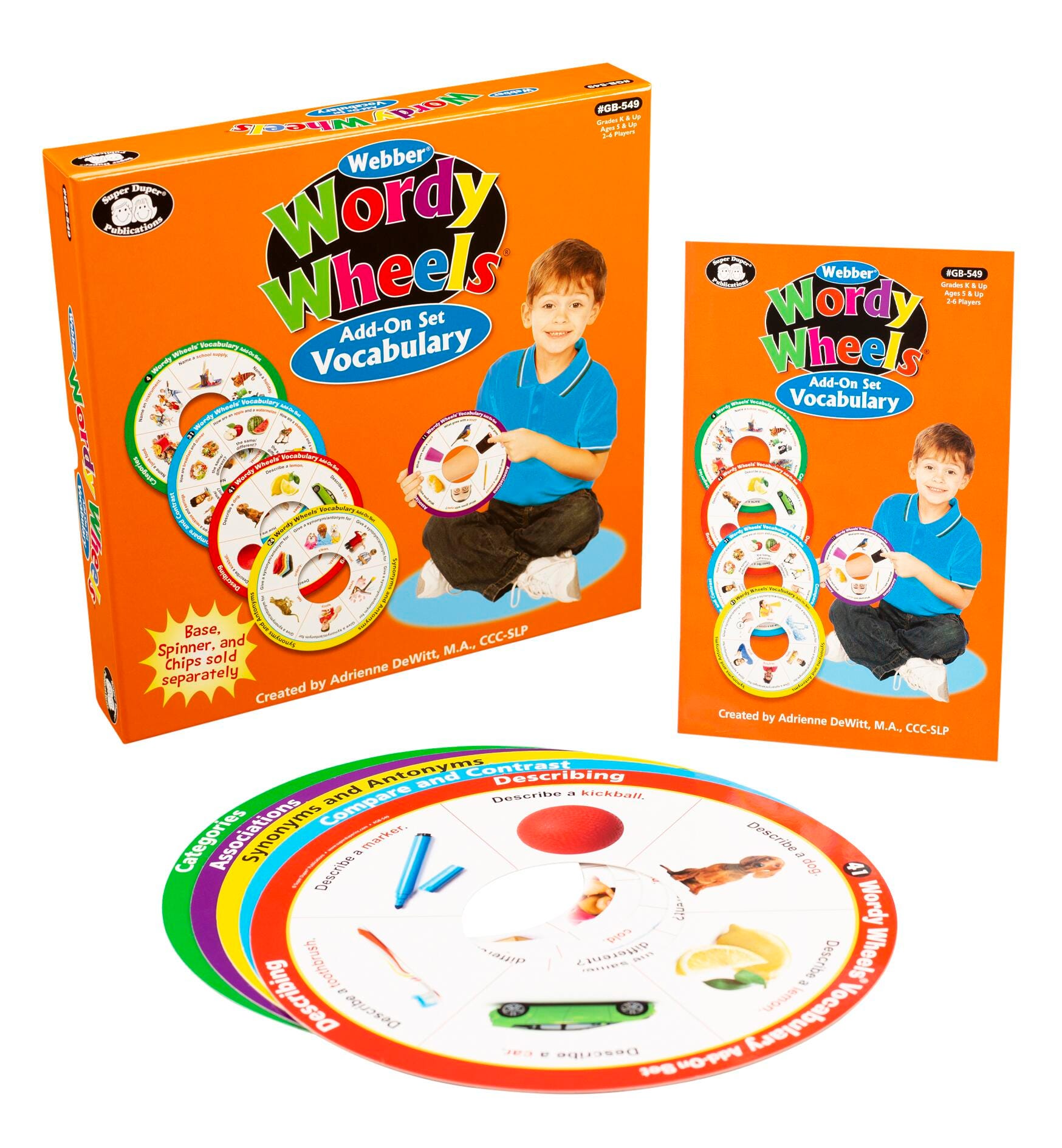 Super Duper Wordy Wheels Vocabulary Add-On, Item Number 2092089