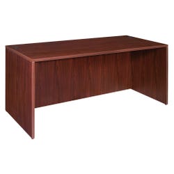 Classroom Select Laminate Rectangular Desk Shell, 70-7/8 x 35-5/8 x 29-1/2 Inches, Mahogany 1563861