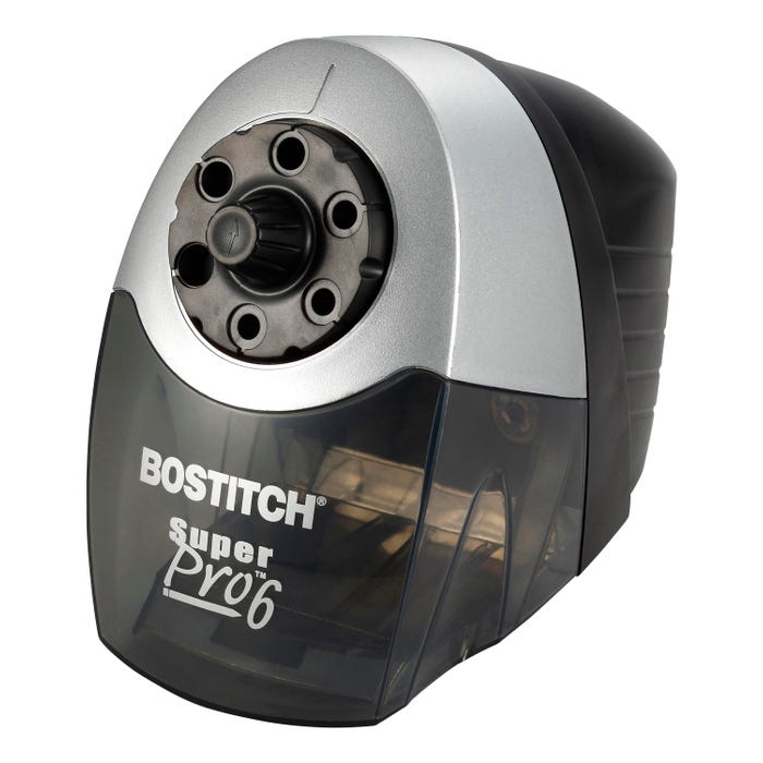 Bostitch SuperPro 6 Commercial Electric Pencil Sharpener, Black/Gray