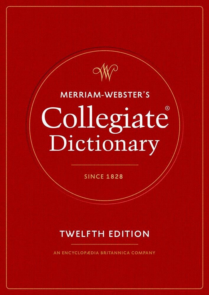 Image for Merrian-Webster Collegiate Dictionary, Twelfth Edition, Hardcover, Thumb-Notched from School Specialty