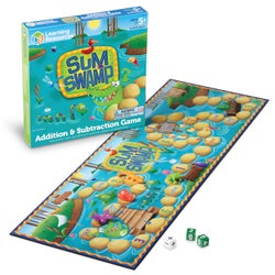 Learning Resources Sum Swamp Addition and Subtraction Game 381407