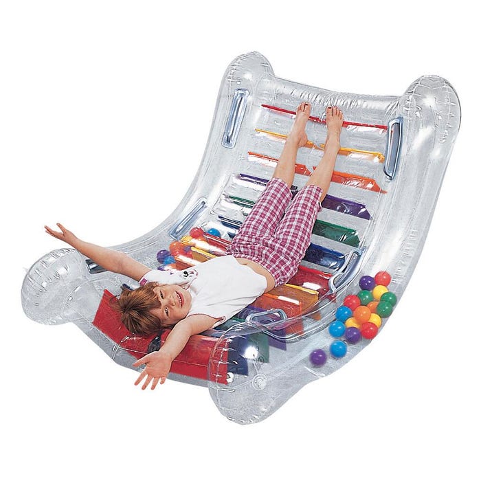 Abilitations Inflatable SensaRock with Balls, 53 x 40 Inches