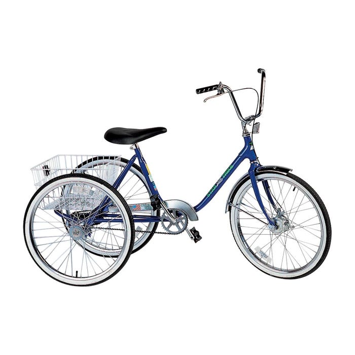 Single Rider Trike with Saddle Seat, 3 Speed
