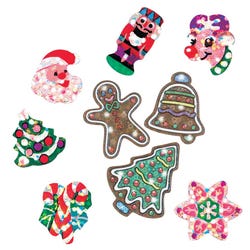 Trend Enterprises Sparkle Stickers, Holiday Celebrations Themed, Jumbo Pack, Item Number 372213