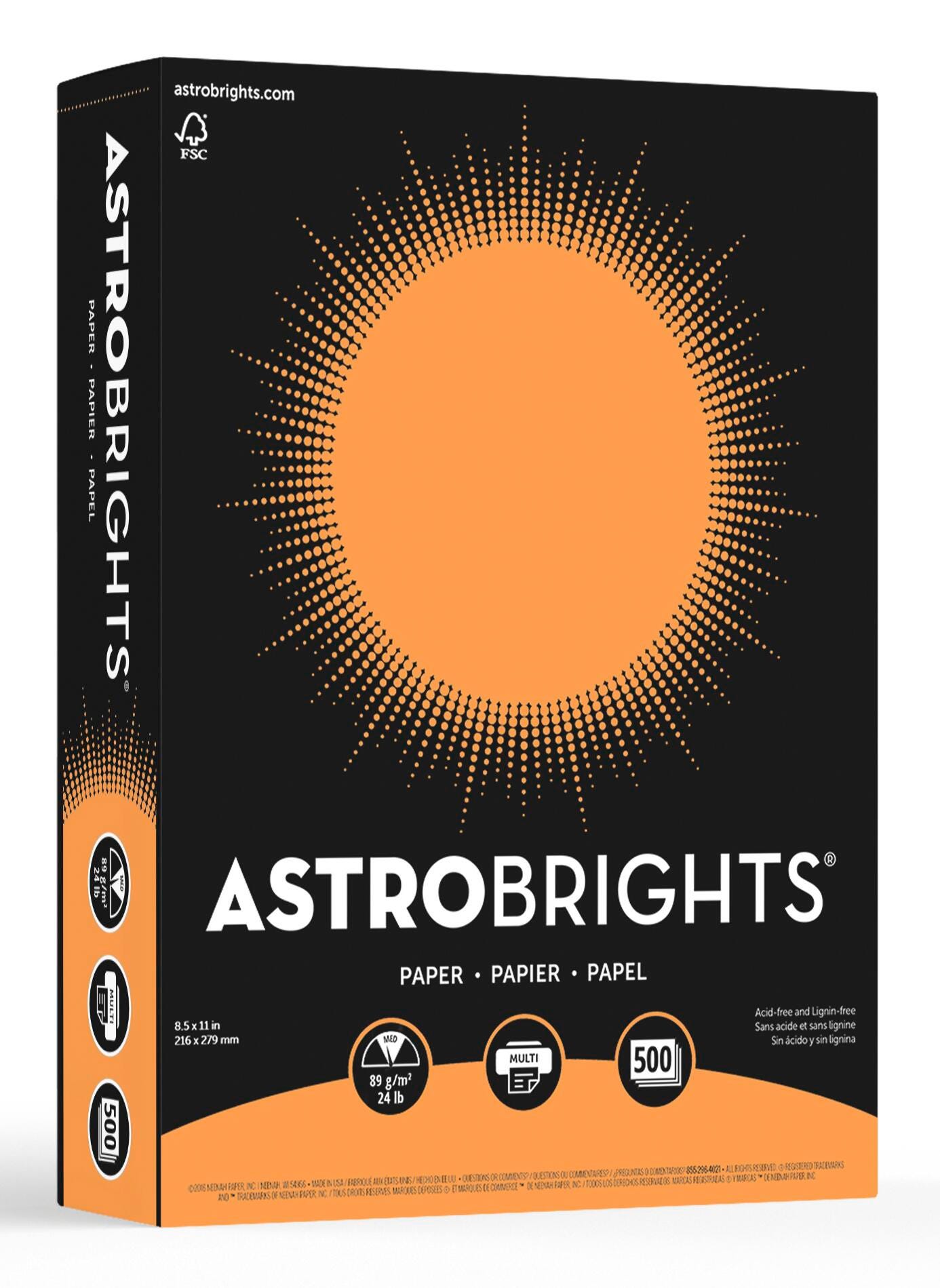 Colored Copy Paper, Item Number 075828