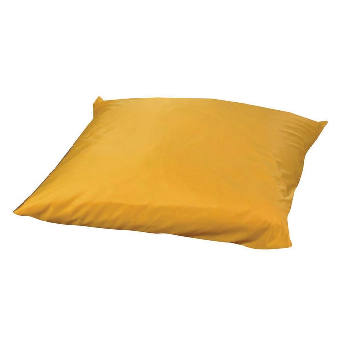 Children's Factory Pillow, 27 x 27 x 8 Inches, Yellow