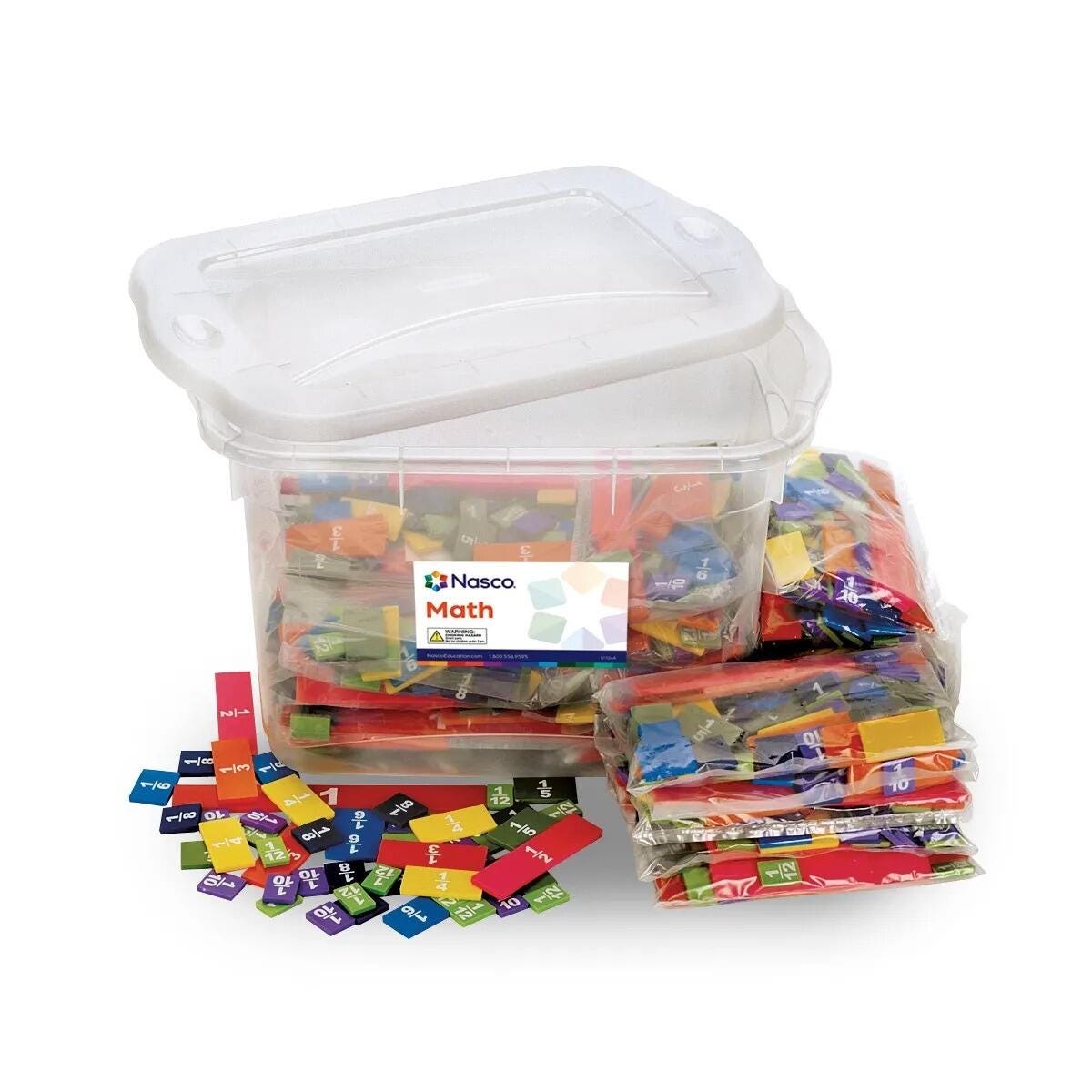 Image for Complete Set of Fraction Tiles without Trays from School Specialty