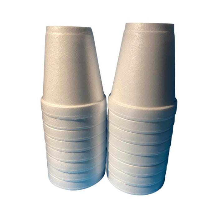 Delta Education Styrofoam Cup, 6 Ounce, Pack of 16