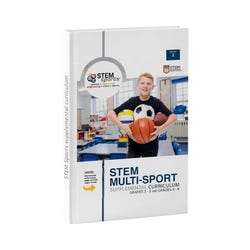STEM Sports Original Multi-Sport Curriculum Manual Only, Grades 3 to 5 & 6 to 8
