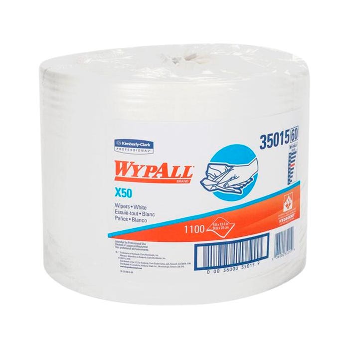WYPALL X50 Wipers, 9-4/5 x 13-2/5 Inches