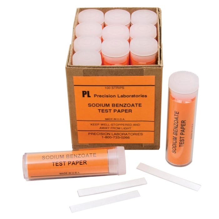 Frey Scientific Taste Paper, 100 Strips Per Vial, Pack of 12 Vials