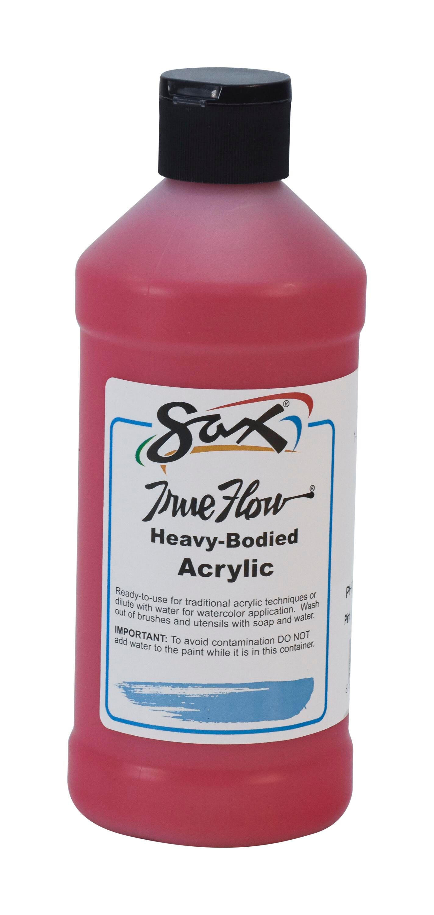 Sax Heavy Body Acrylic Paint, 1 Pint, Phthalo Red 1572459