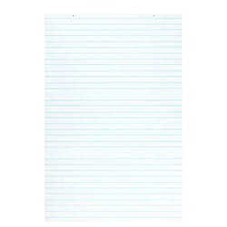 School Smart Primary Chart Newsprint Paper, 1 Inch Rule, 24 x 36 Inches, 100 Sheets 048198