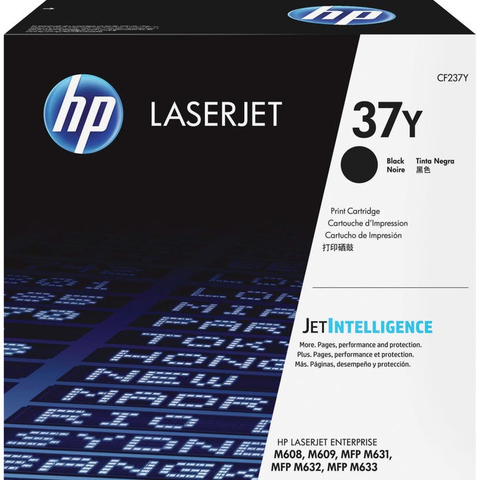 HP 37Y Ink Cartridge, CF237Y, Black