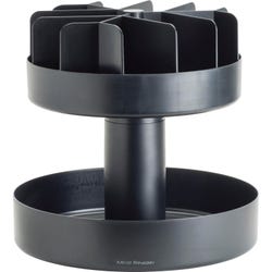 EMS Mind Supreme Lazy Suzan Organizer, Black, Item Number 1565316
