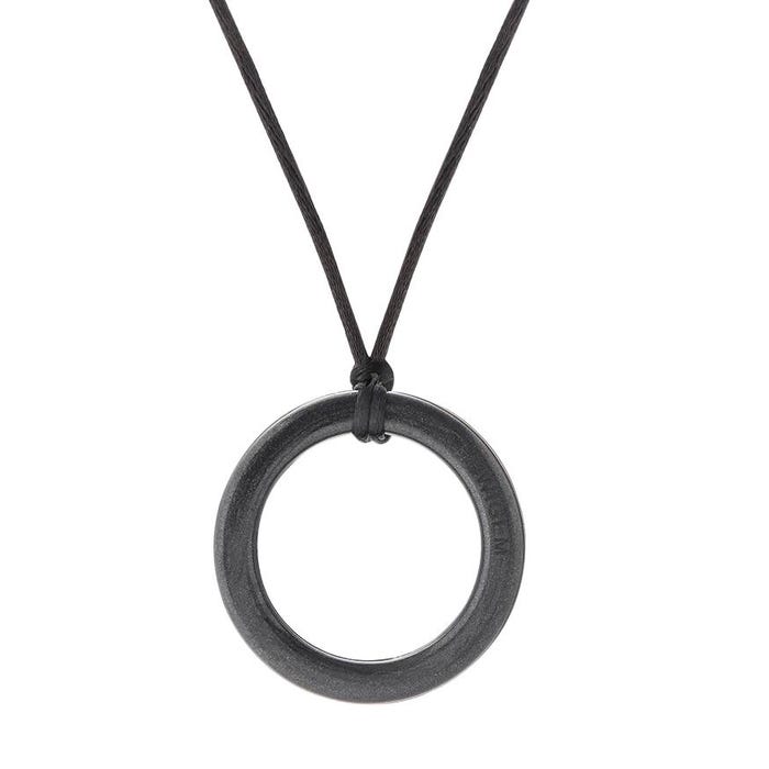 Chewigem Realm Chewable Ring Pendant, Black