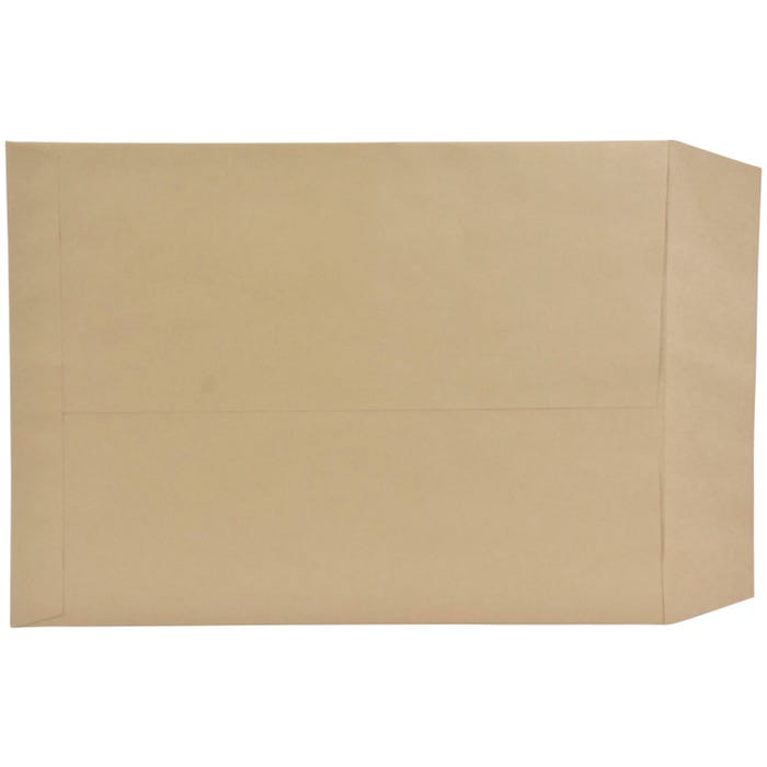 School Smart Natural Kraft Catalog Envelope, 9 x 12 Inches, Kraft Brown, Box of 100