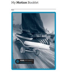 FOSS Pathways Motion Student Conumable Booklet 2143974