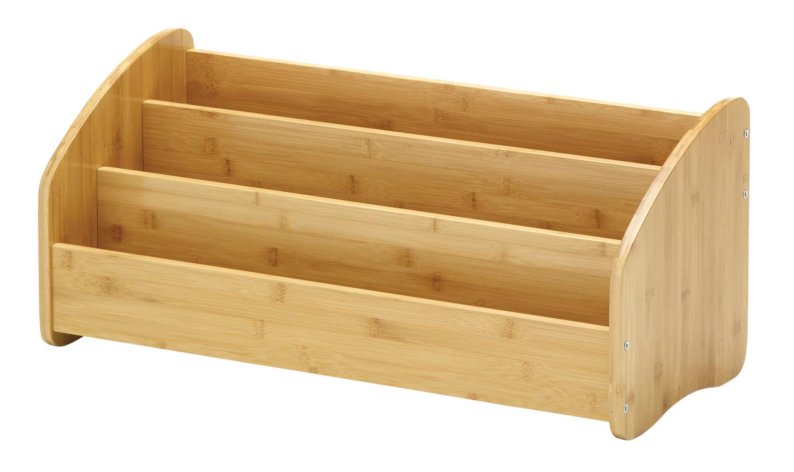 Copernicus Bamboo Book Display, 30 x 12-3/4 x 12-3/4 Inches, Item Number 2105955