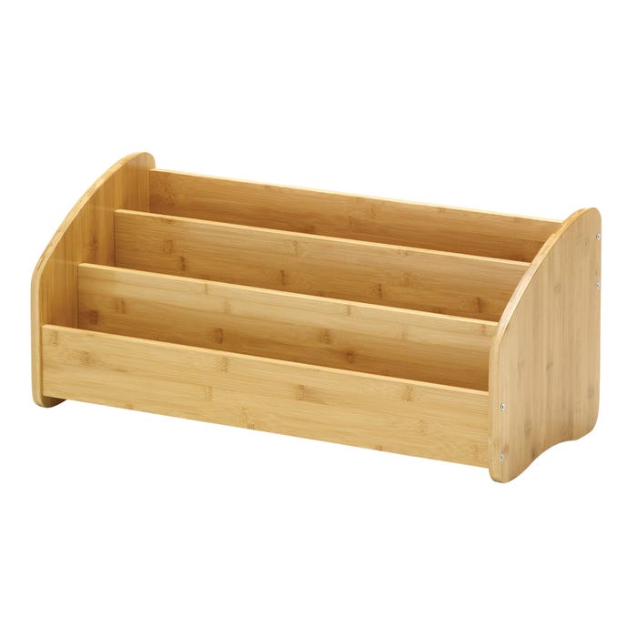 Copernicus Bamboo Book Display, 30 x 12-3/4 x 12-3/4 Inches
