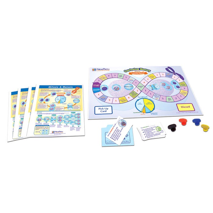 NewPath Learning Mitosis & Meiosis Learning Center Game, Grades 6 to 10