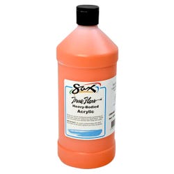 Sax Heavy Body Acrylic Paint, 1 Quart, Chrome Orange 1572479