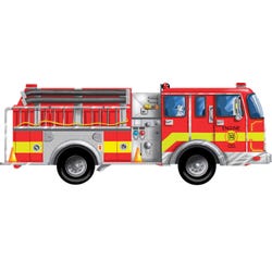 Melissa & Doug Giant Fire Truck Floor Puzzle, Item Number 070816