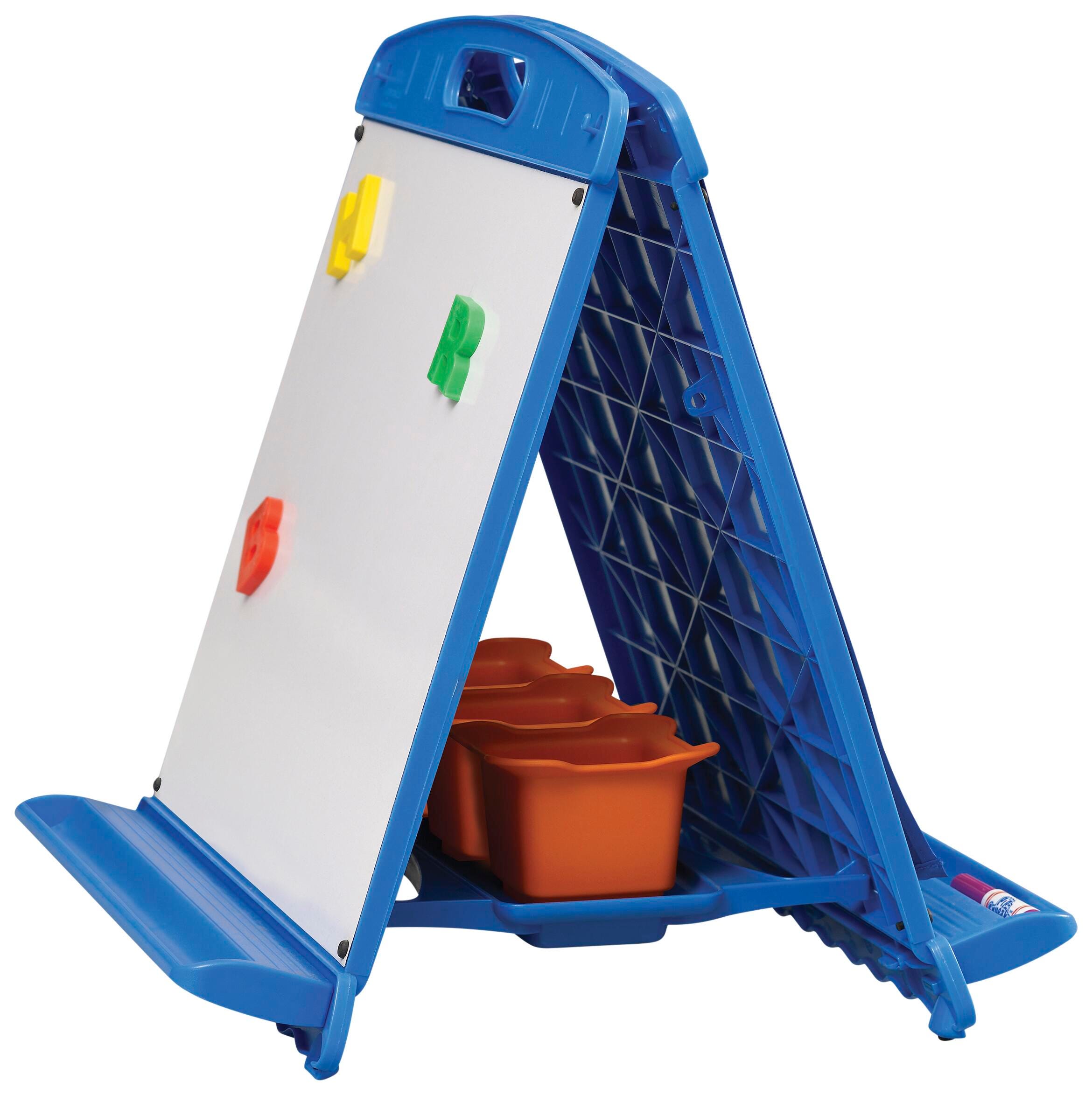 Copernicus Table Top Easel, 19 x 17 x 19 Inches, Blue 679458
