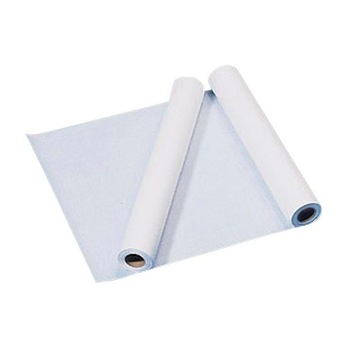 School Health Economy Creped Exam Paper Rolls, White, Case of 12
