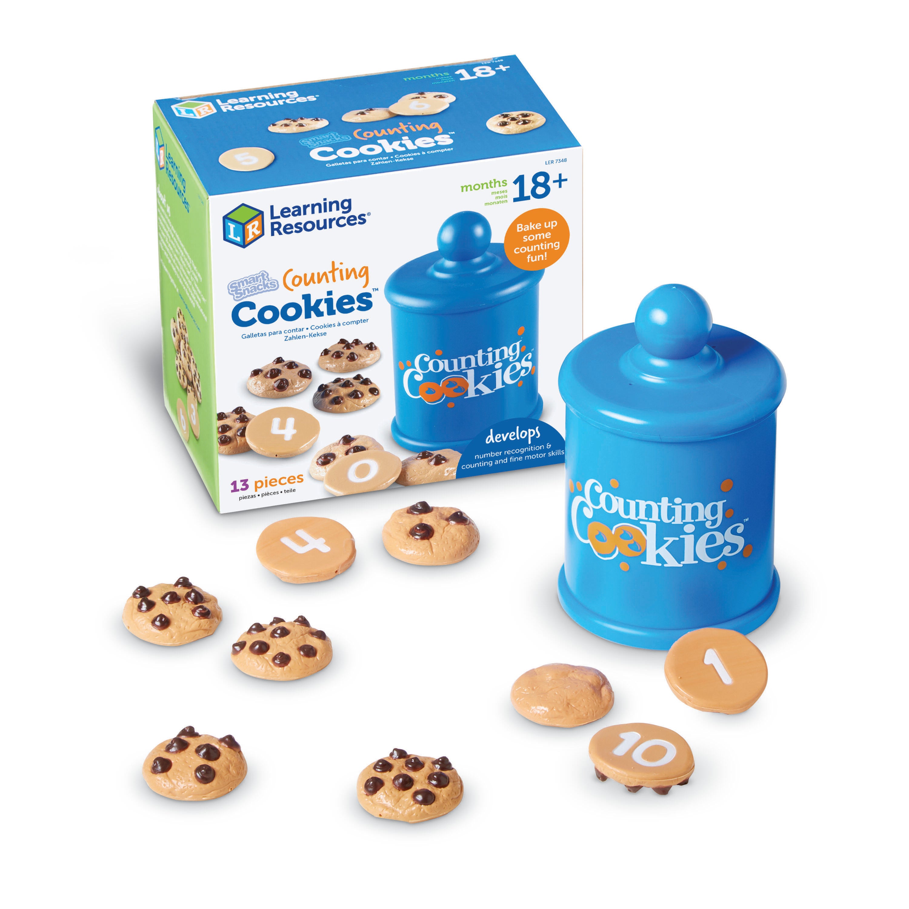 Learning Resources Smart Snacks Counting Cookies, 11 Pieces 1465329