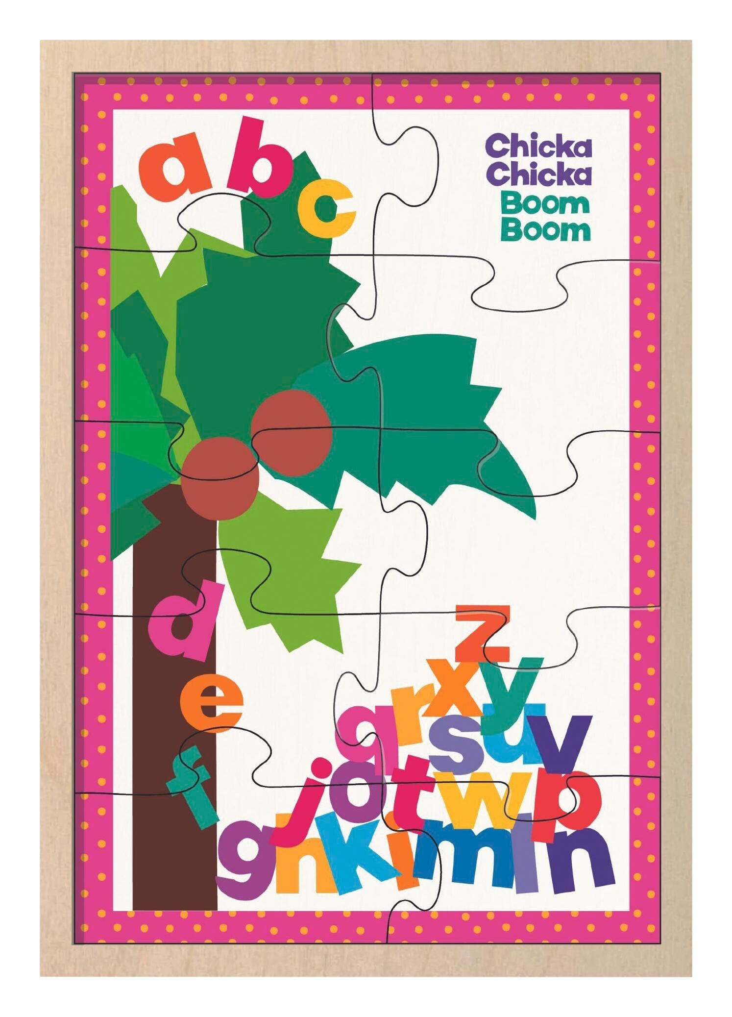 BeginAgain Chicka Chicka Boom Boom Puzzle, 10 Pieces 2151214